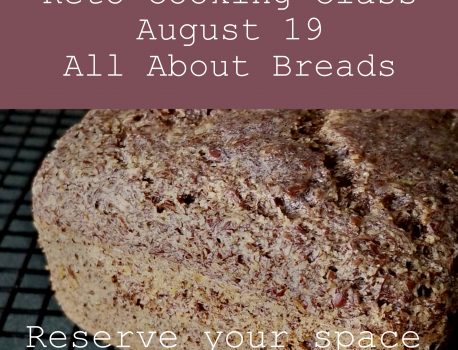Cooking Class – All About Breads – Sandi K Keto Coach