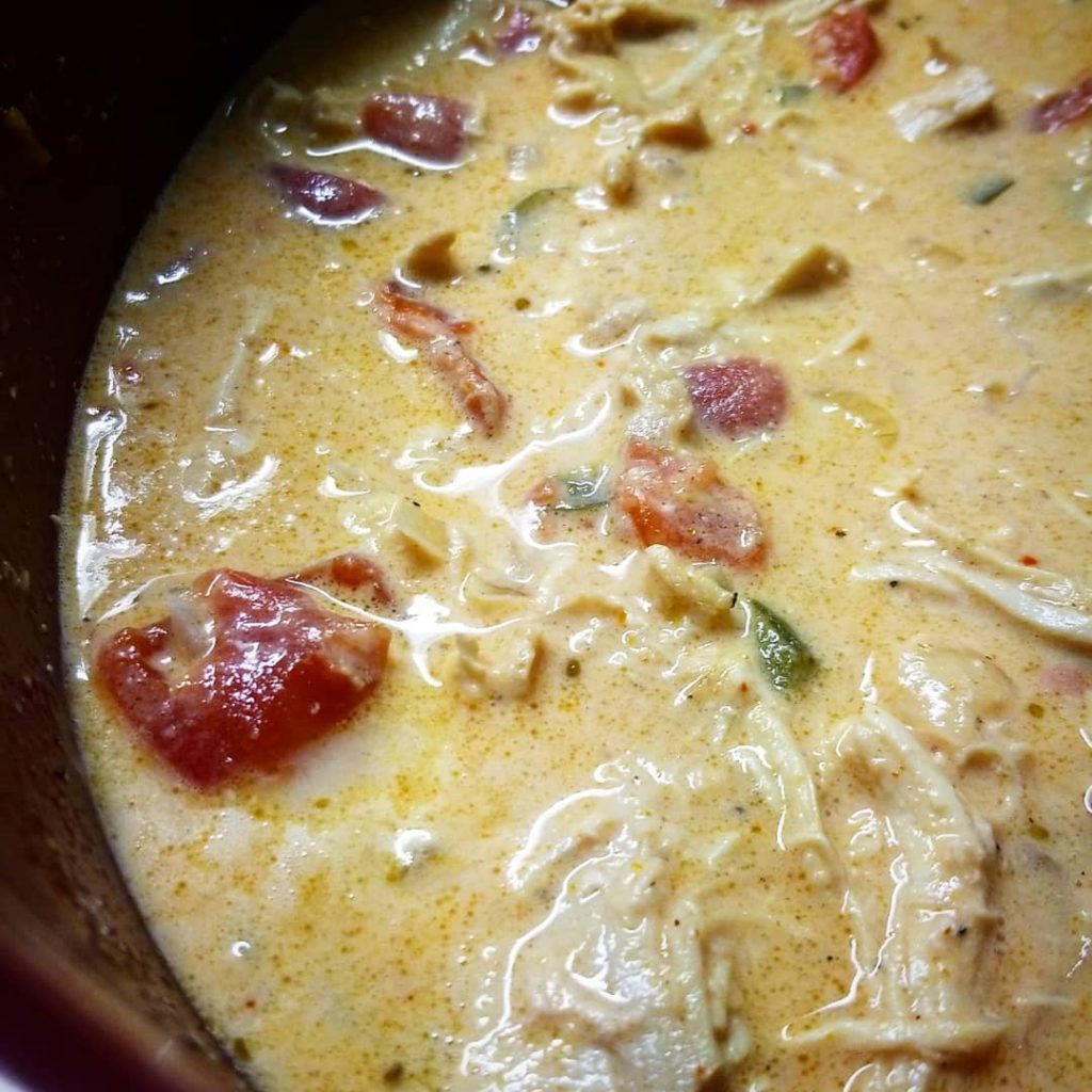 Keto Chicken Fajita Soup