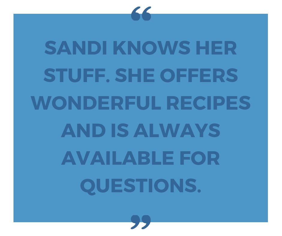 client review for Sandi K Keto Coach