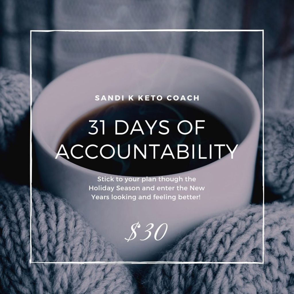 31 days of accountability through Holidays